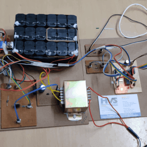 HVS-3341. Bidirectional power Converter for Electric Vehicle with Battery Charging and smart battery management system.