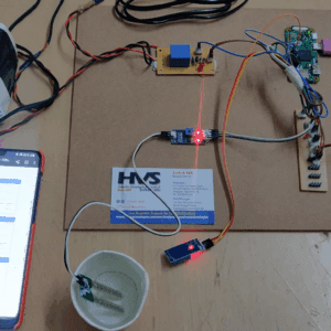 HVS-3335. AI Based Automated Irrigation Raspberry Pi Zero.