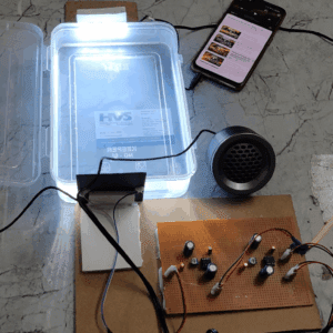 HVS-3500. Under water Audio and Data Transmission through Li-Fi Technology