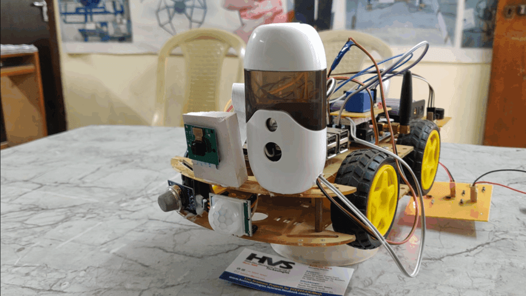 HVS-3532. Smart Fire Sentinel Using Raspberry Pi