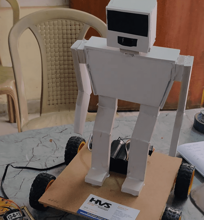 HVS-3543. Off Terrain Adventure Robot with Action Camera Mount