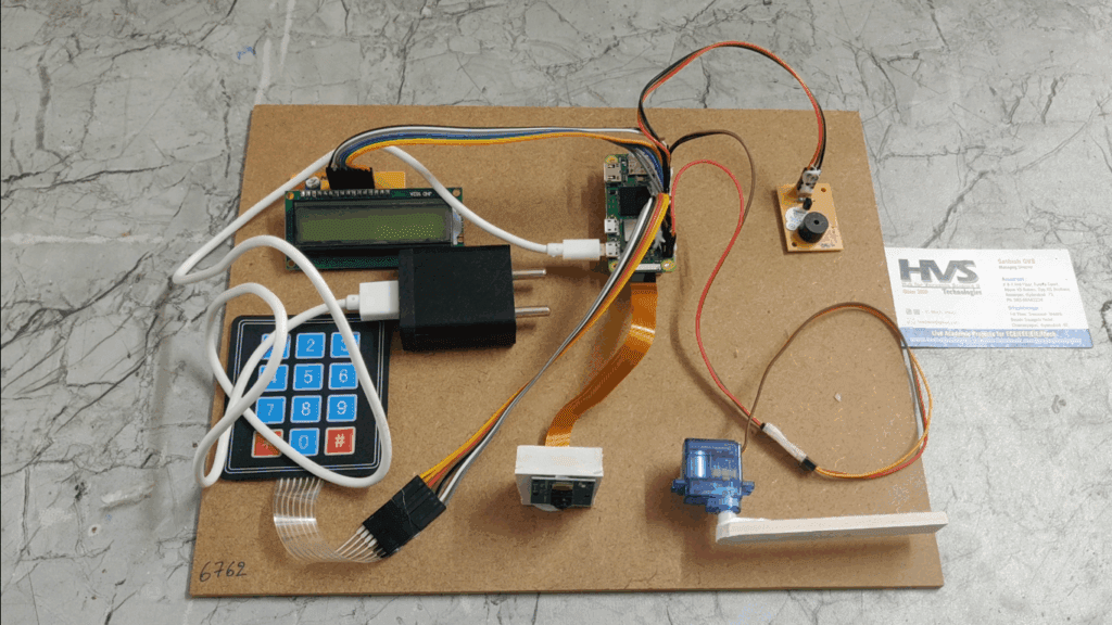 HVS-3567. Raspberry pi-based Door Unlock and Intruder Alert System