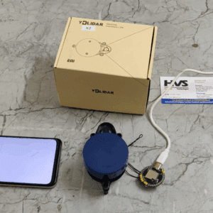 HVS-3537. Wi-Fi based standalone LIDAR using Indus board Coin Esp32s2