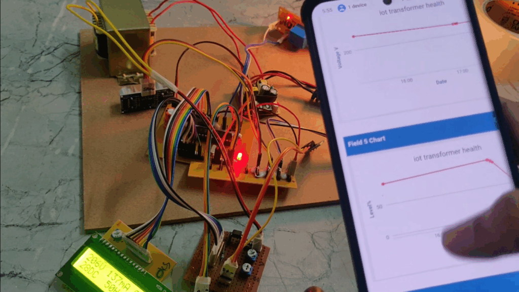 HVS-4216.Transformer Health Monitoring Using IoT