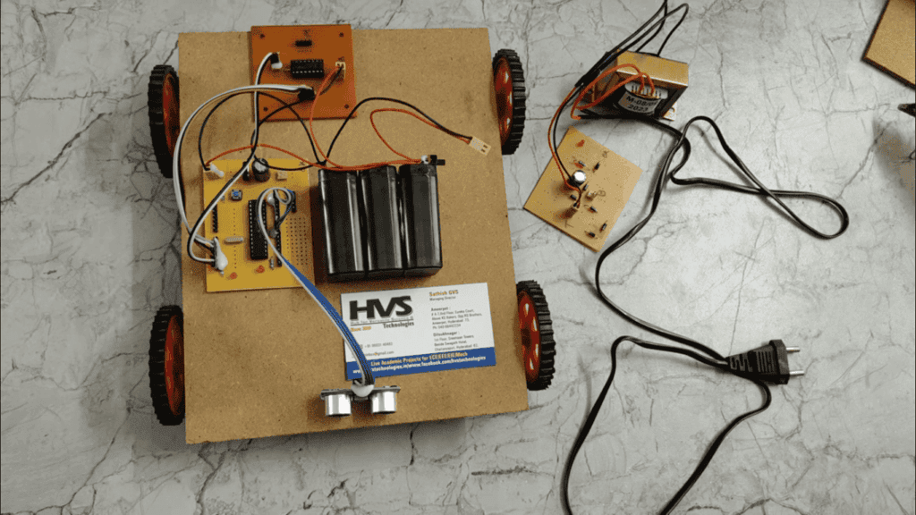 HVS-1286. Autonomous Robot with artificial vision for obstacle detection