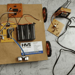 HVS-1286. Autonomous Robot with artificial vision for obstacle detection