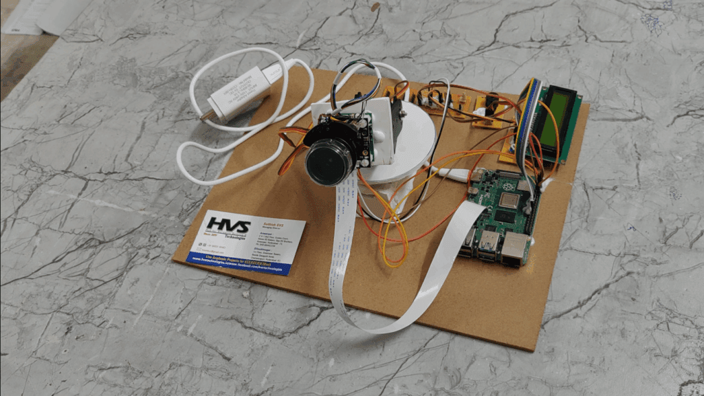 HVS-3565.  AI with PTZ Camera, Raspberry pi based Weapons detection and Tracking Using Machine Learning Algorit