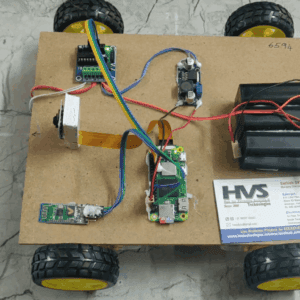 HVS-3061.  Hand Gestured and Voice Control Four Wheel Robot Using Raspberry Pi And Python.