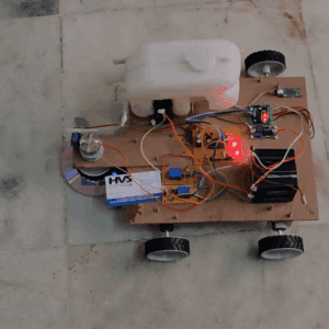 HVS-3243. Agriculture Pesticides Spraying and Weed Cutting Robot.