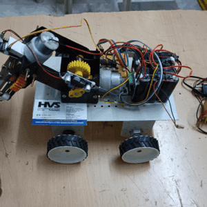 HVS-3253. Bomb diffusion wireless controlled War field Robot.