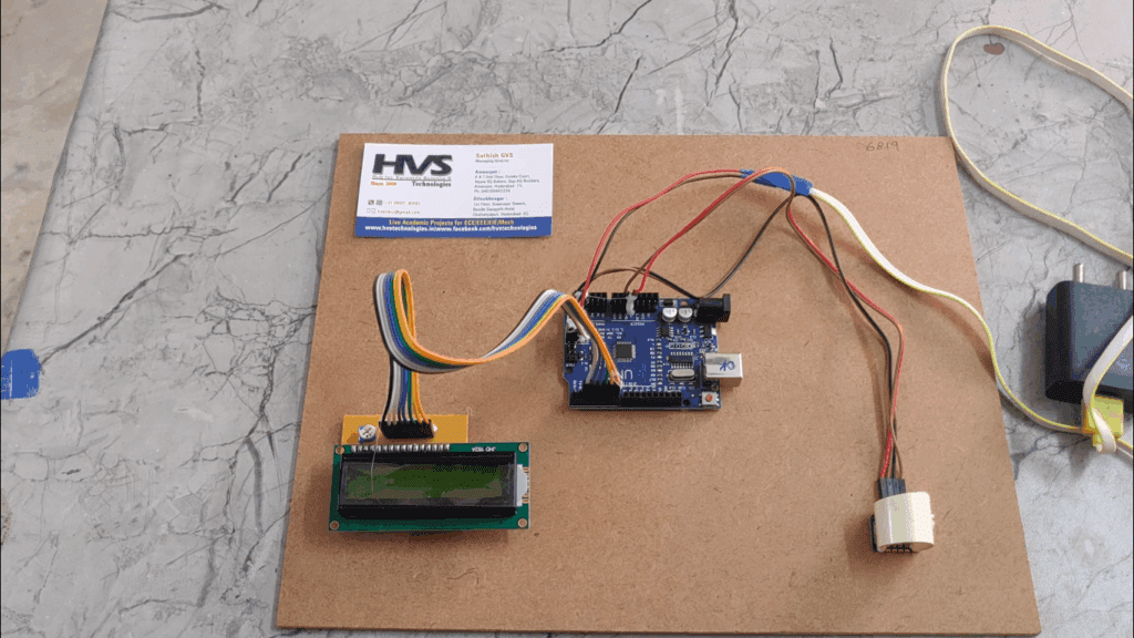HVS-4211.Noninvasive hemoglobin sensing using arduinoUNO