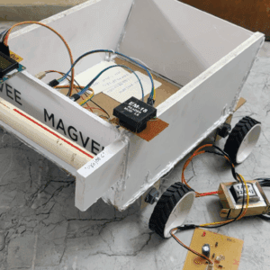 HVS-3508. RFID based smart shopping Trolley with WEB monitoring.