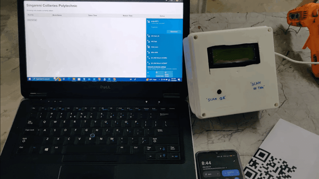 HVS-3518. Advanced Realtime Library Automation using Raspberry pi.