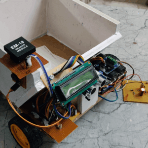 HVS-3541. Automatic Human Following Trolley with Smart Billing