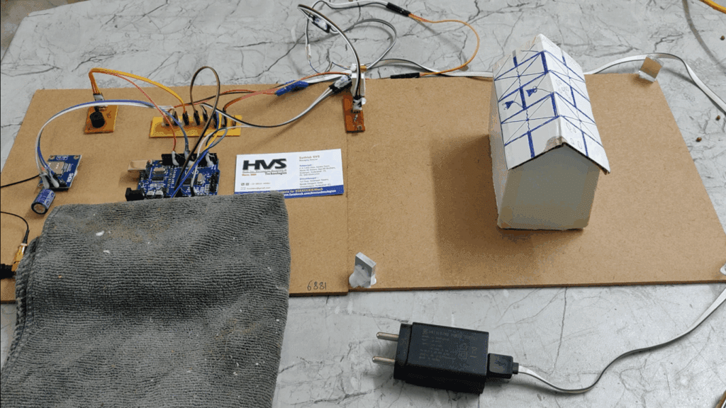 HVS-3549. Advanced Home Protection System using LASER based Security System