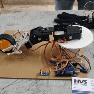 HVS-3553. Development of Memes Sensor Control Hapic 4 Finger Robot