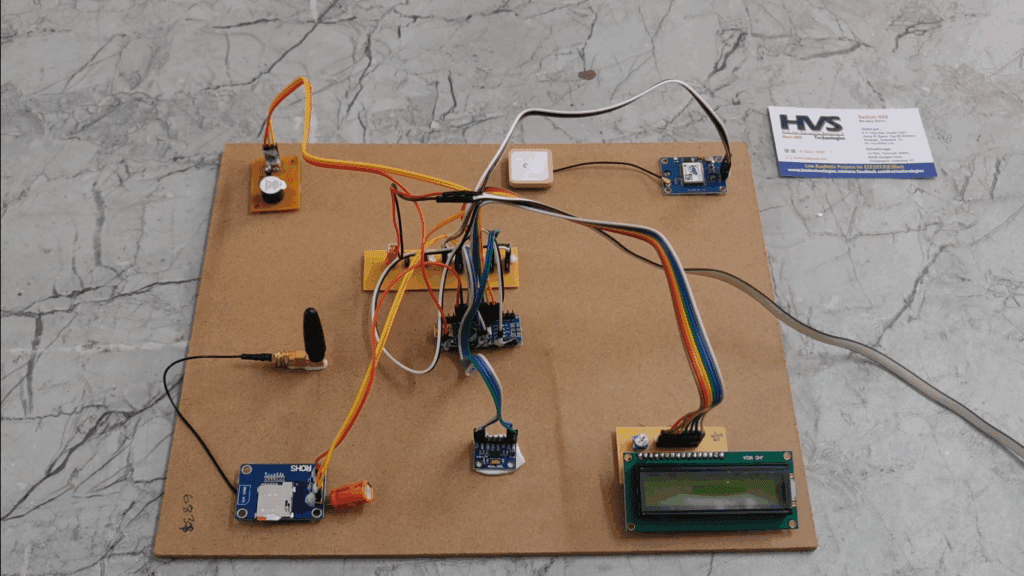 HVS-3557.  Vehicle Accident Alerting System with Auto Dail