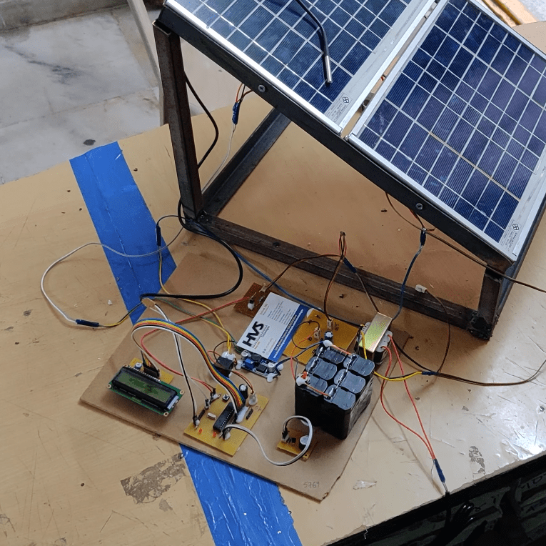 HVS-3342. Cooling of solar panel by peltier Effect.