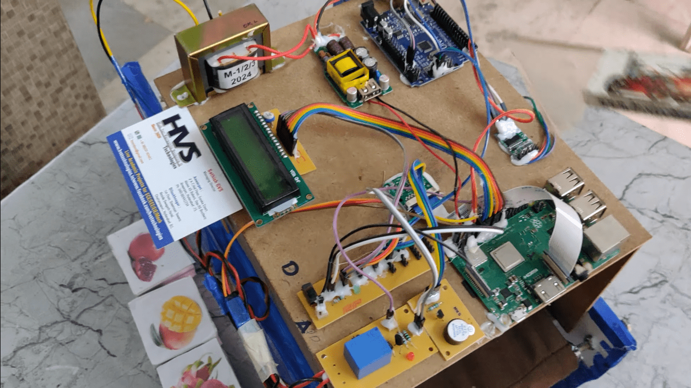 HVS-3582. A novel grocery checkout using computer vision billing.