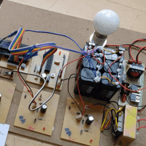 HVS-3350. Hybrid Power Generation by Vertical Axis Wind Turbine and Solar.