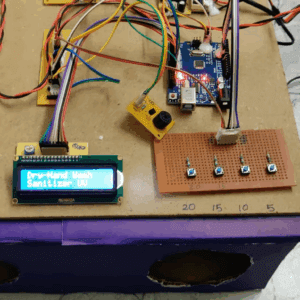 HVS-3041. Dry Hand washing Machine by Fog Disinfection to Save Water.