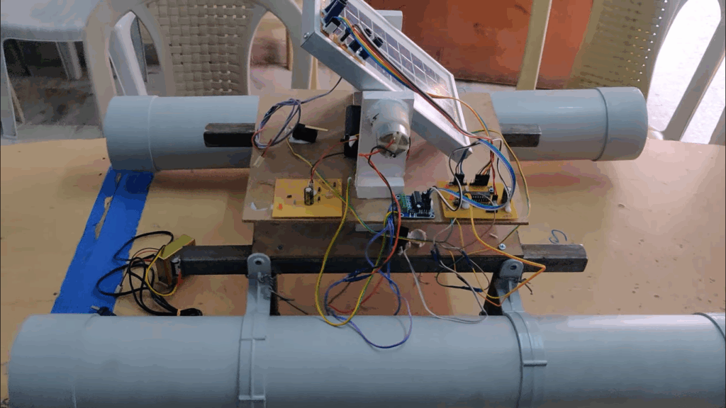 HVS-3346. Floating Sun Tracker with Dual Axis Solar Tracker