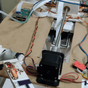 HVS-3259. Delta Robot for color sorting objects.