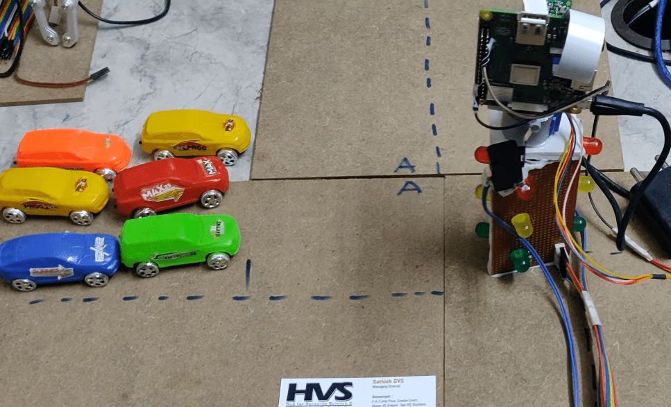 HVS-3260. Density Based Traffic Light Control System Using Raspberry Pi and CNN.