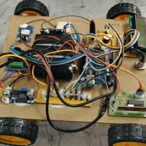 HVS-3590. RF based wireless Robot for landmine detection