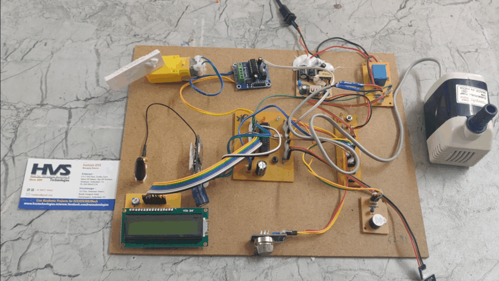 HVS-3595. Fire Accident-Avoidance System in Trains Using GSM Technology