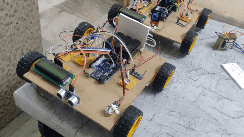 HVS-3607. Prevention of Road Accident by Interconnecting Vehicle using LI-FI and LoraWAN technology.