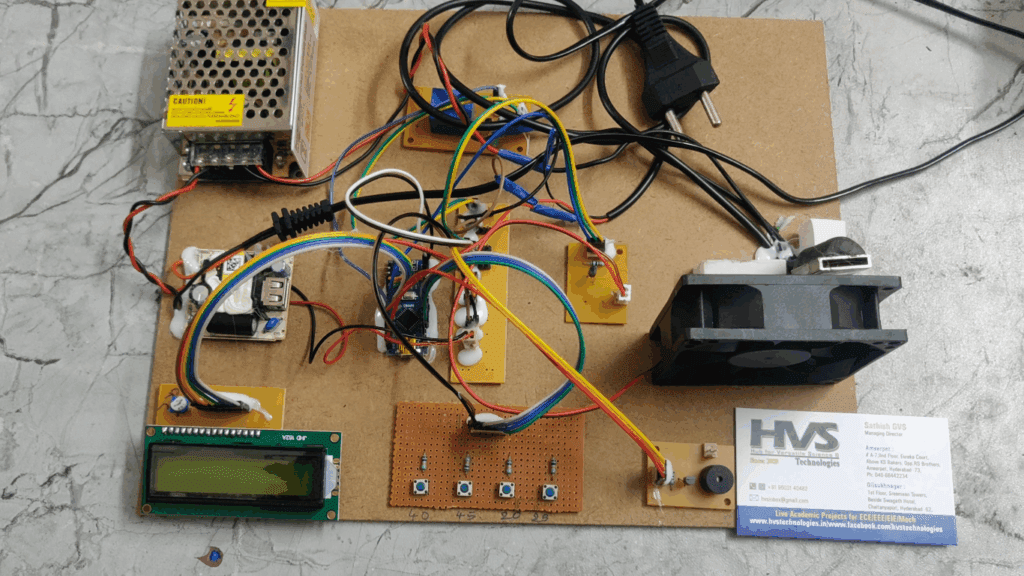 HVS-3611. Monitoring and controlling of temperature using IBMS in central library
