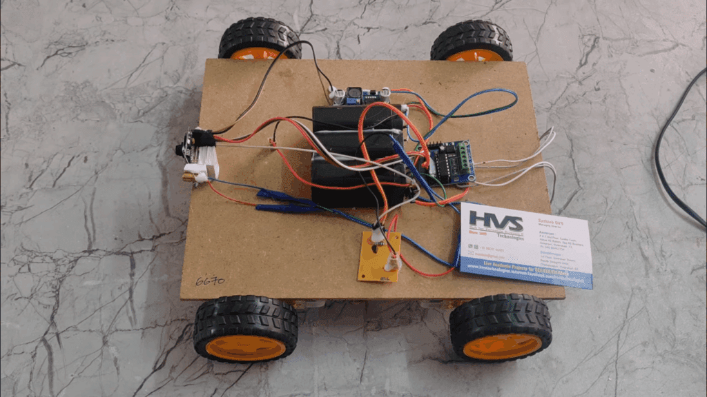 HVS-1691. IOT based spy robot with LASER gun