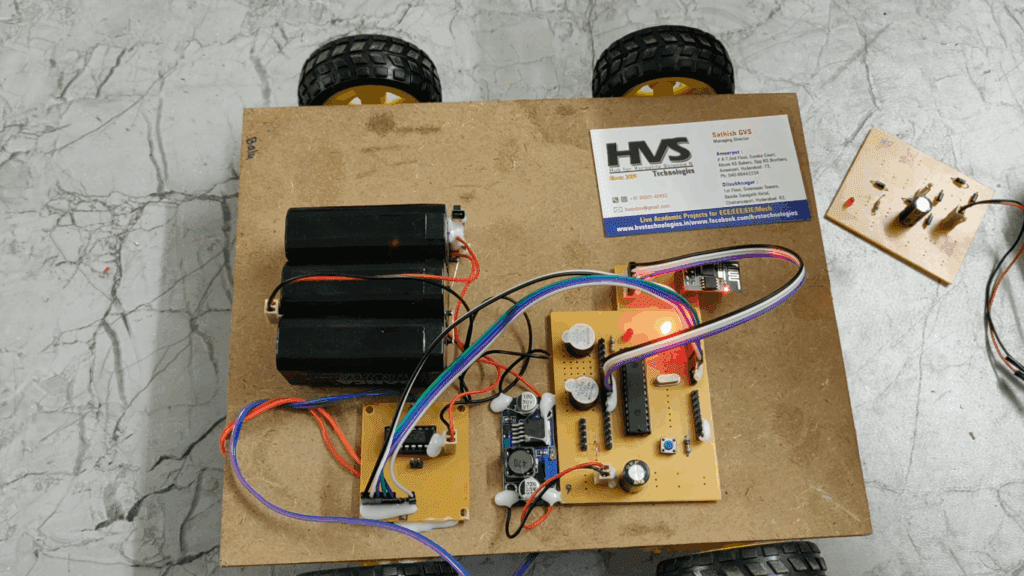 HVS-1698. WI-FI Controlled Intelligent Buggy Robot