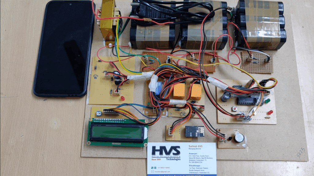 HVS-3283. IOT Battery-Management System (BMS) and SOC, SOH Development for Electrical Vehicles.