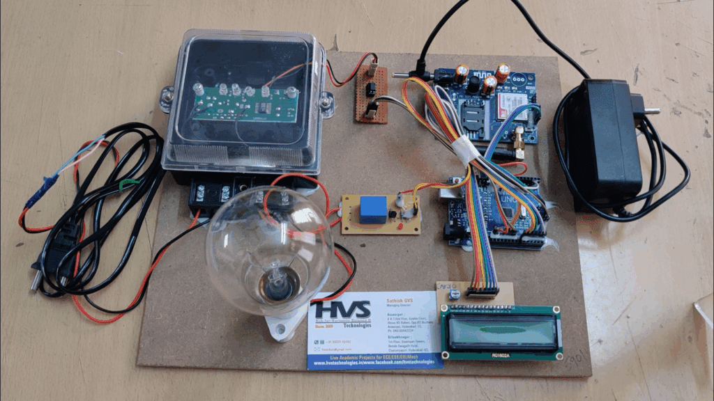 HVS-3343. Design Of Intelligent Cloud Based Remote Electricity Metering and Billing System.