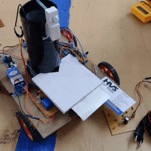 HVS-3268. Autonomous Fire Fighting Robot.