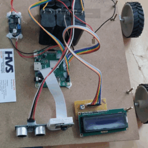 HVS-3271. Human-tracking Robot Using QR Code Recognition.