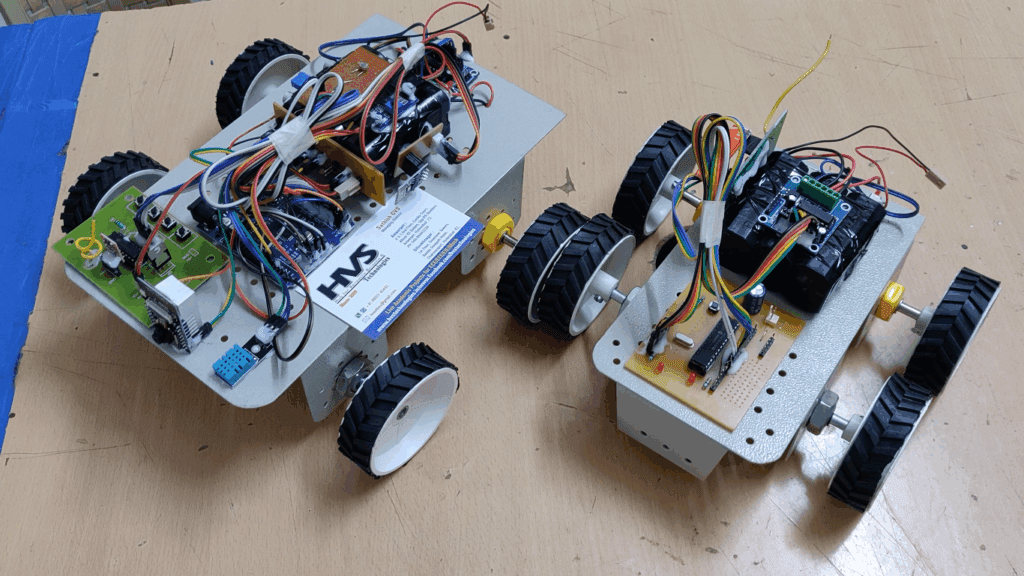 HVS-3277. IoT and Wireless Sensor Network based Autonomous Farming Robot.