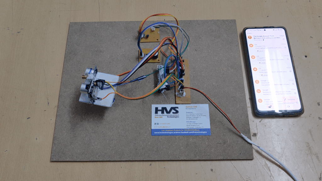 HVS-3292. Military Security System for Identification using Ultrasonic Radar.