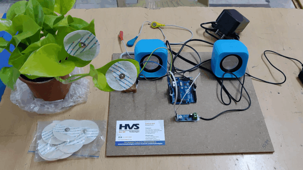 HVS-3293. Music From Plants Using Arduino.