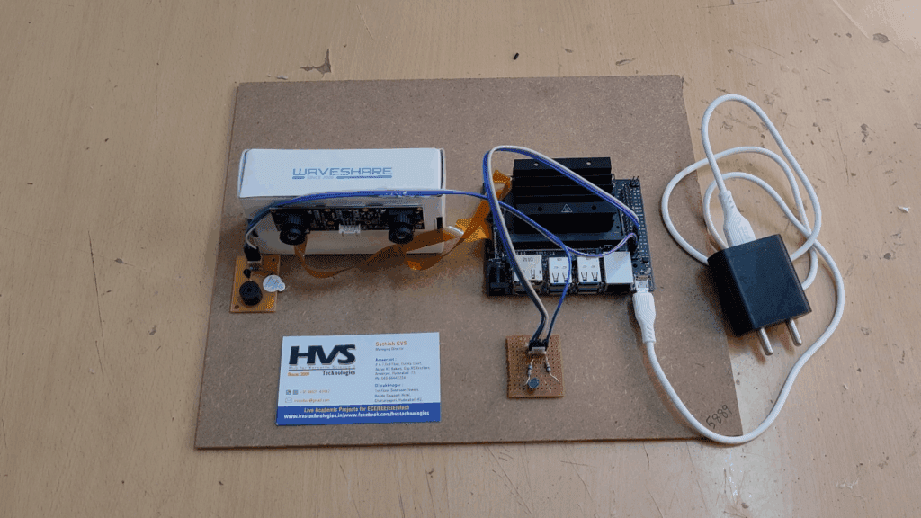 HVS-3296. Nvidia Jetson Nano based Accident prevention using IOT.