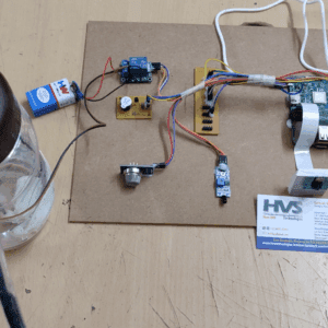HVS-3301. Raspberry pi Based Security System with email alerts.