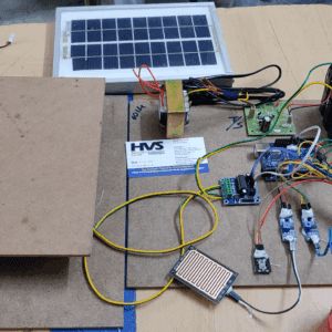 HVS-3315. Solar powered automatic field crop protection.