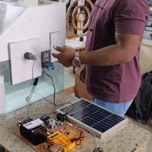 HVS-3317. Solar water purification by thermal method with tidal power.