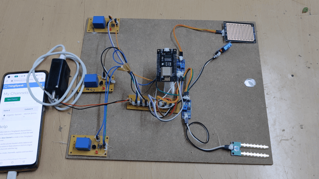 HVS-3320. Sustainable Smart Organic Farming Using IOT.