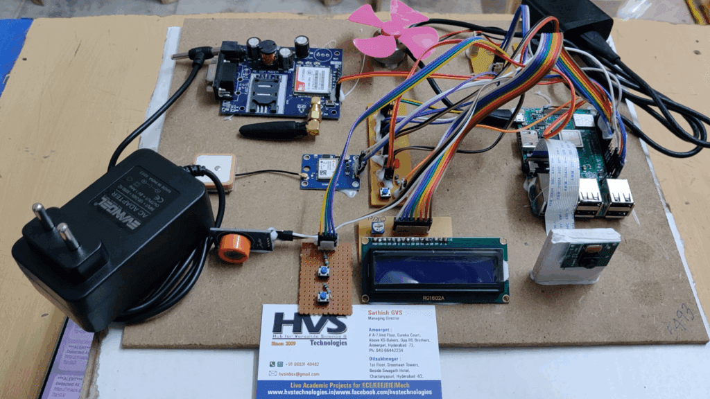HVS-3302. Raspberry pi vehicle starter on Face Recognition.