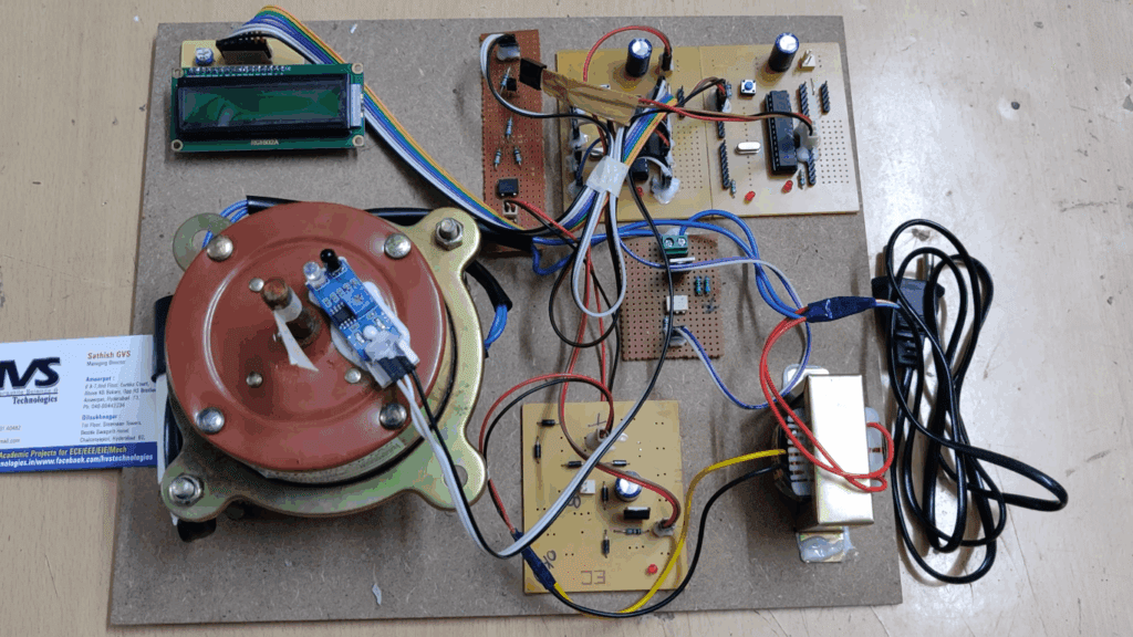 HVS-3363. Thyristor Power Control of Single-Phase Induction Motor Using IR Remote.