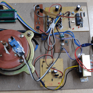 HVS-3363. Thyristor Power Control of Single-Phase Induction Motor Using IR Remote.