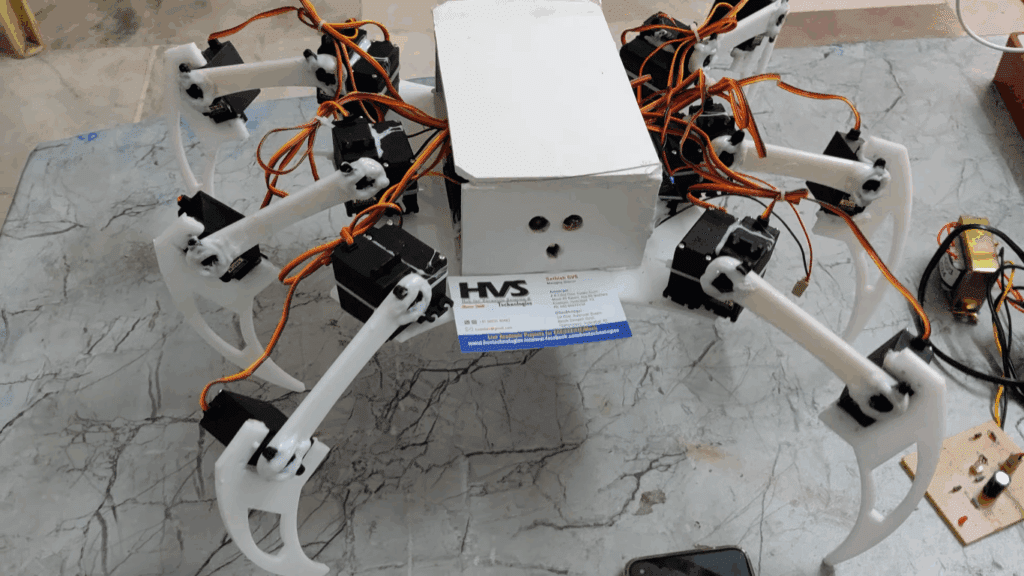 HVS-3622. Hexapod - 6-Legged Walking Spider with live streaming.